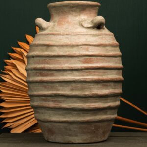 Ancient Echoes - Terracotta Vase