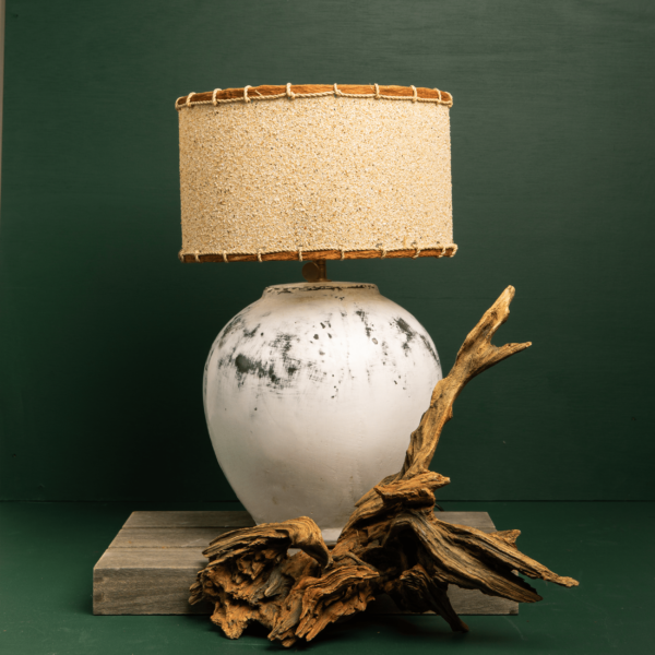Ethereal Glow - Terracotta Table Lamp