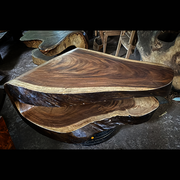 Eternal Wave - Suar Wood Coffee Table