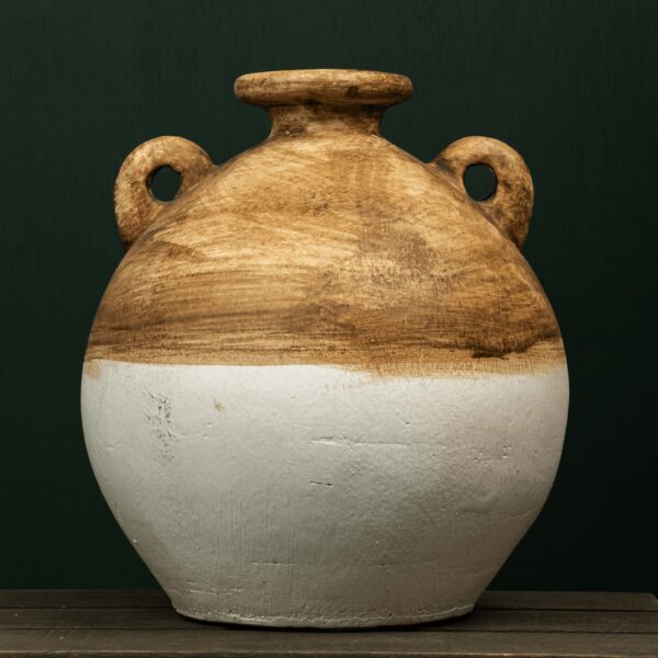 Rustic Harmony - Terracotta Vase