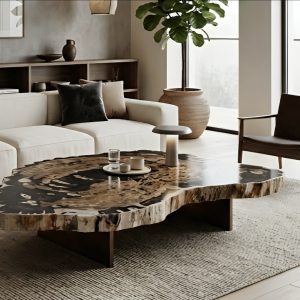 Majestic - Petrified Wood Coffee Table (or just tabletop)