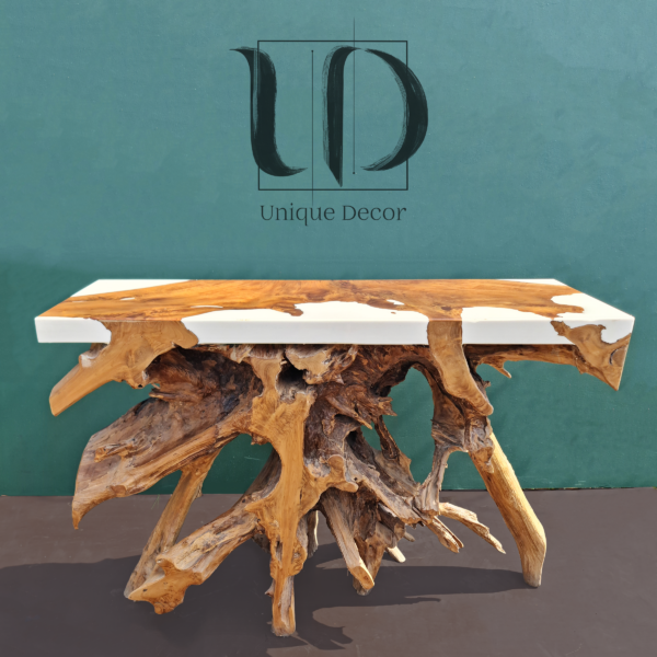 Ethereal Forest - Teak Console Table