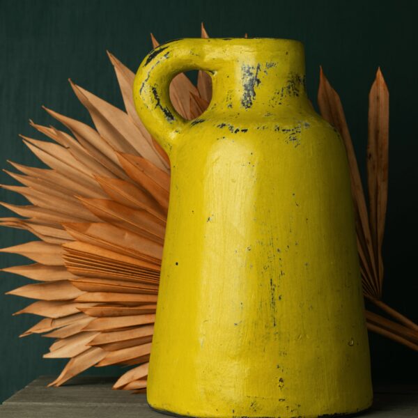 Timeless Serenity - Terracotta Vase