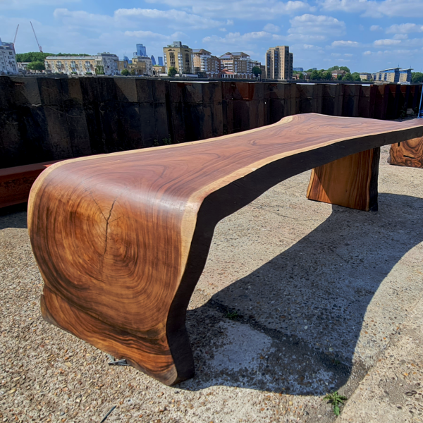 Verdant Oasis - Suar Wood Dining Table