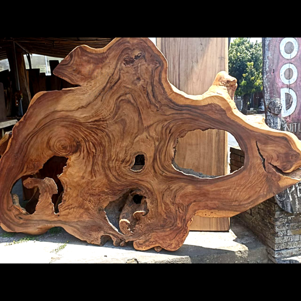 Ethereal Drift - Suar Wood Slab
