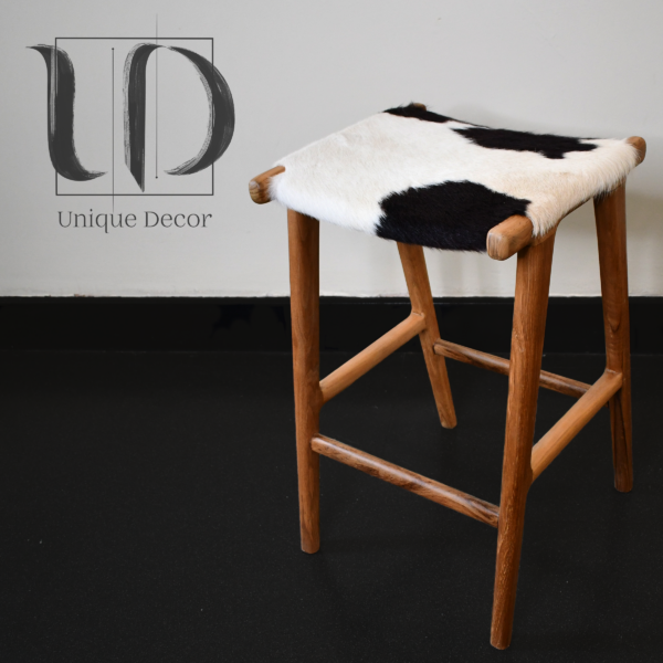Flux - Teak Bar Stool