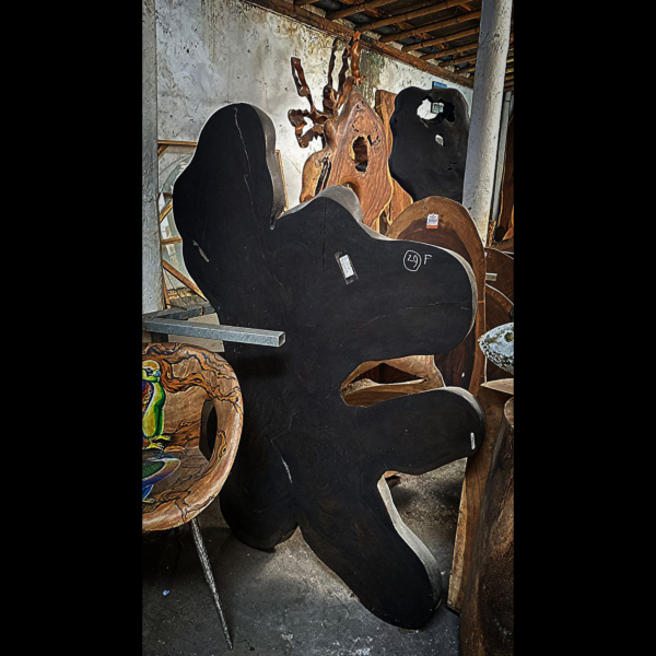 Obsidian Flow - Suar Wood Slab