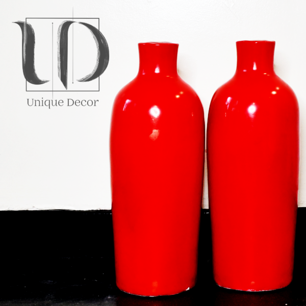 Scarlet Essence - Composite Vase