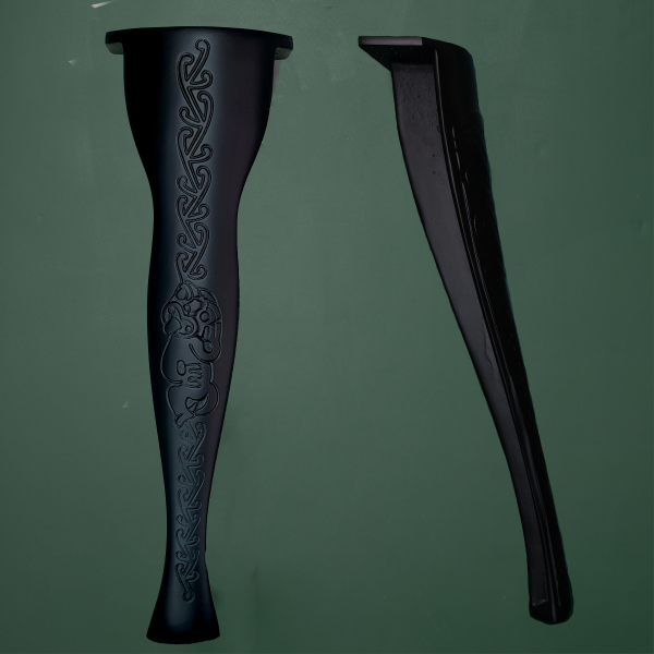 Mystic Spiral - Aluminium Table Legs Black 400mm  (Set of 4)