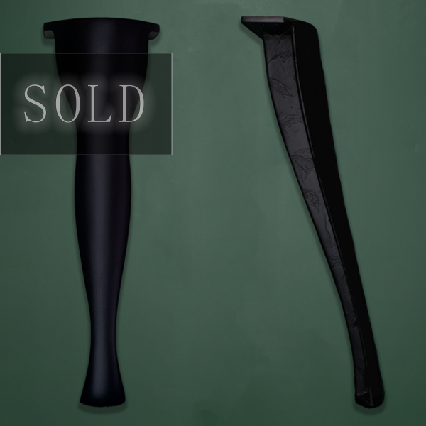Enigma Elegance – Black Aluminium Table Legs 700mm (Set of 4)